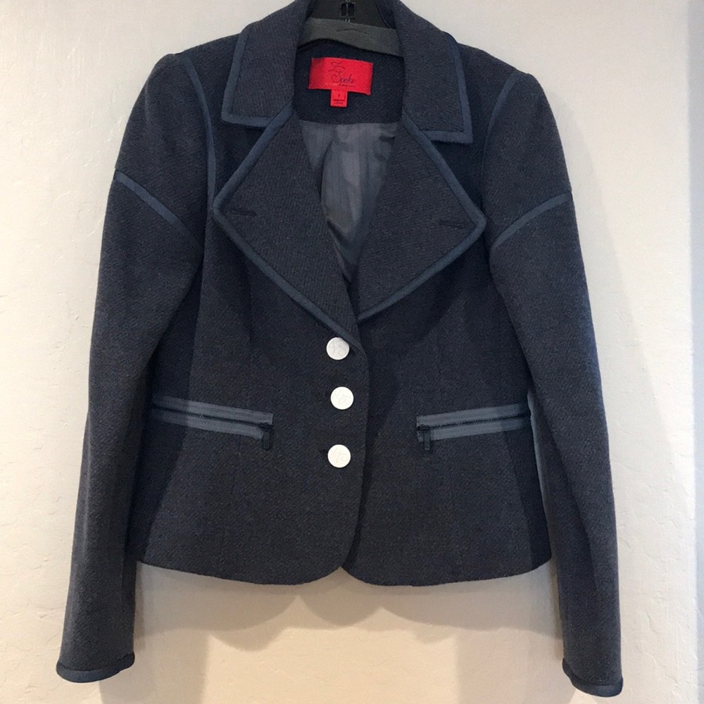 Z Spoke by Zac Posen NWT wool blend blazer